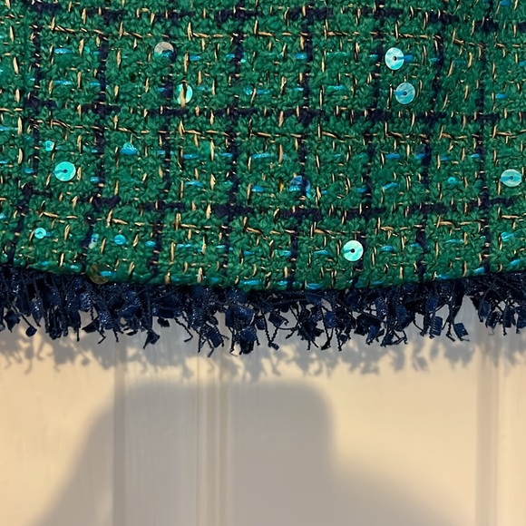 NWT Endless Rose Premium Cropped Tweed Top - Picture 5 of 12